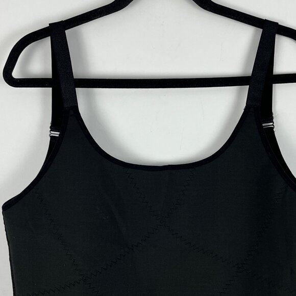 Ashley Stewart Compession Shape Wear Size 3X Spaghetti Strap Front Hook & Eye - Picture 7 of 9
